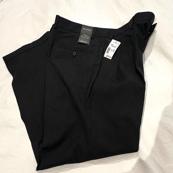 Jos a bank traveler pants 100% wool 36 x32 - Picture 4 of 9